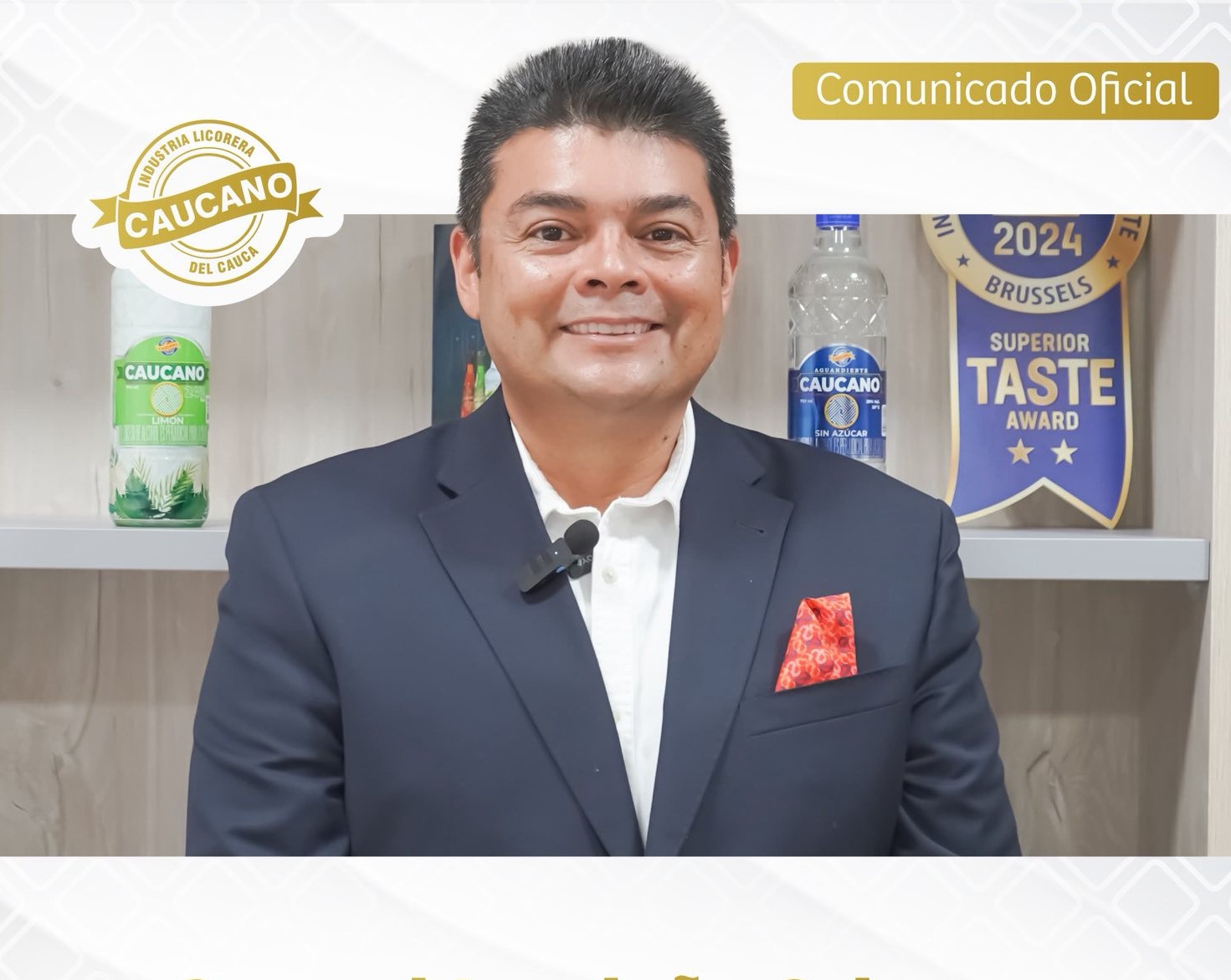 Damos la bienvenida a Samuel Londoño Ortega, quien asume el liderazgo de la Industria Licorera del Cauca.