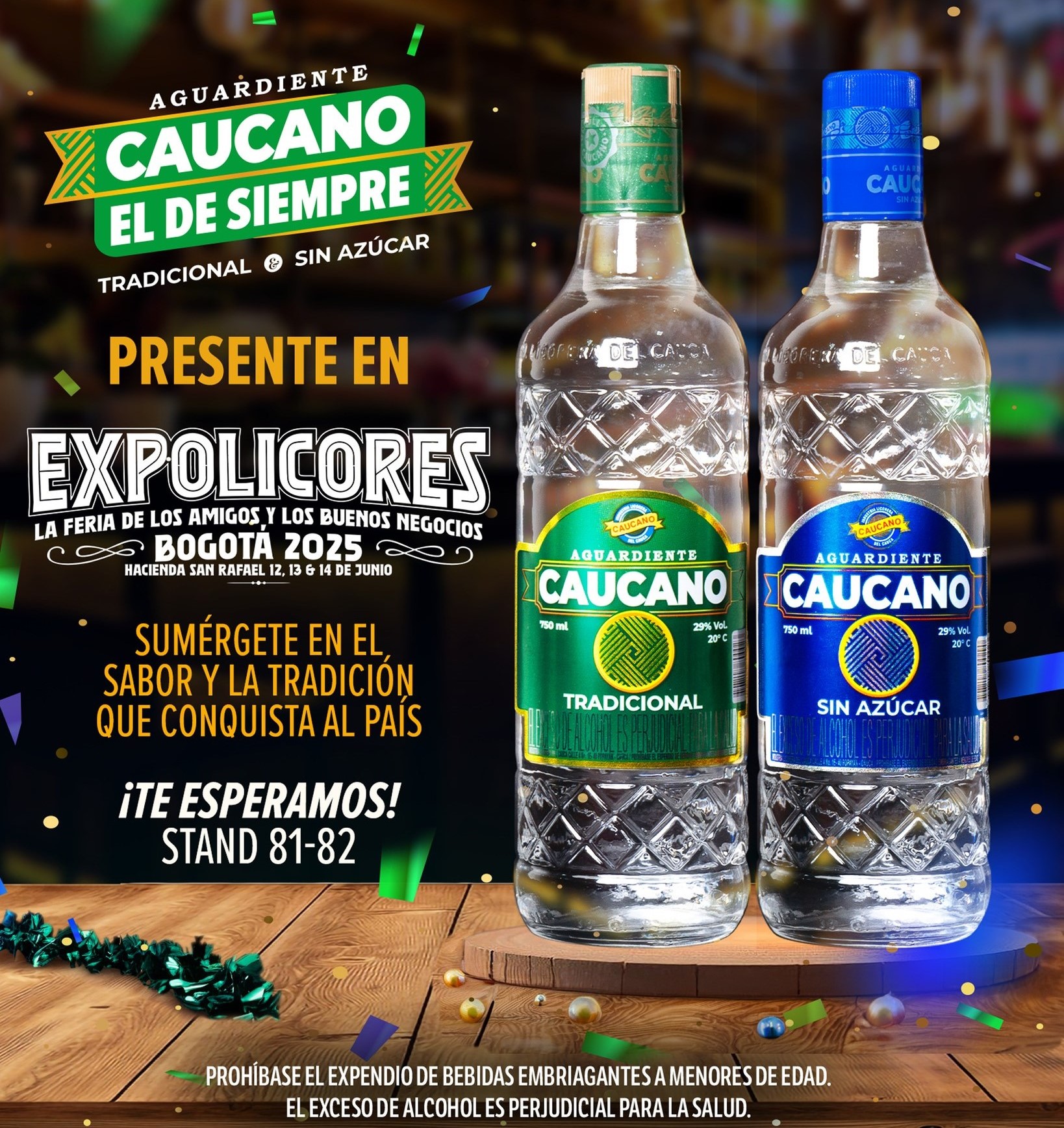 ¡Aguardiente Caucano llega a Expolicores 2025! 🔥