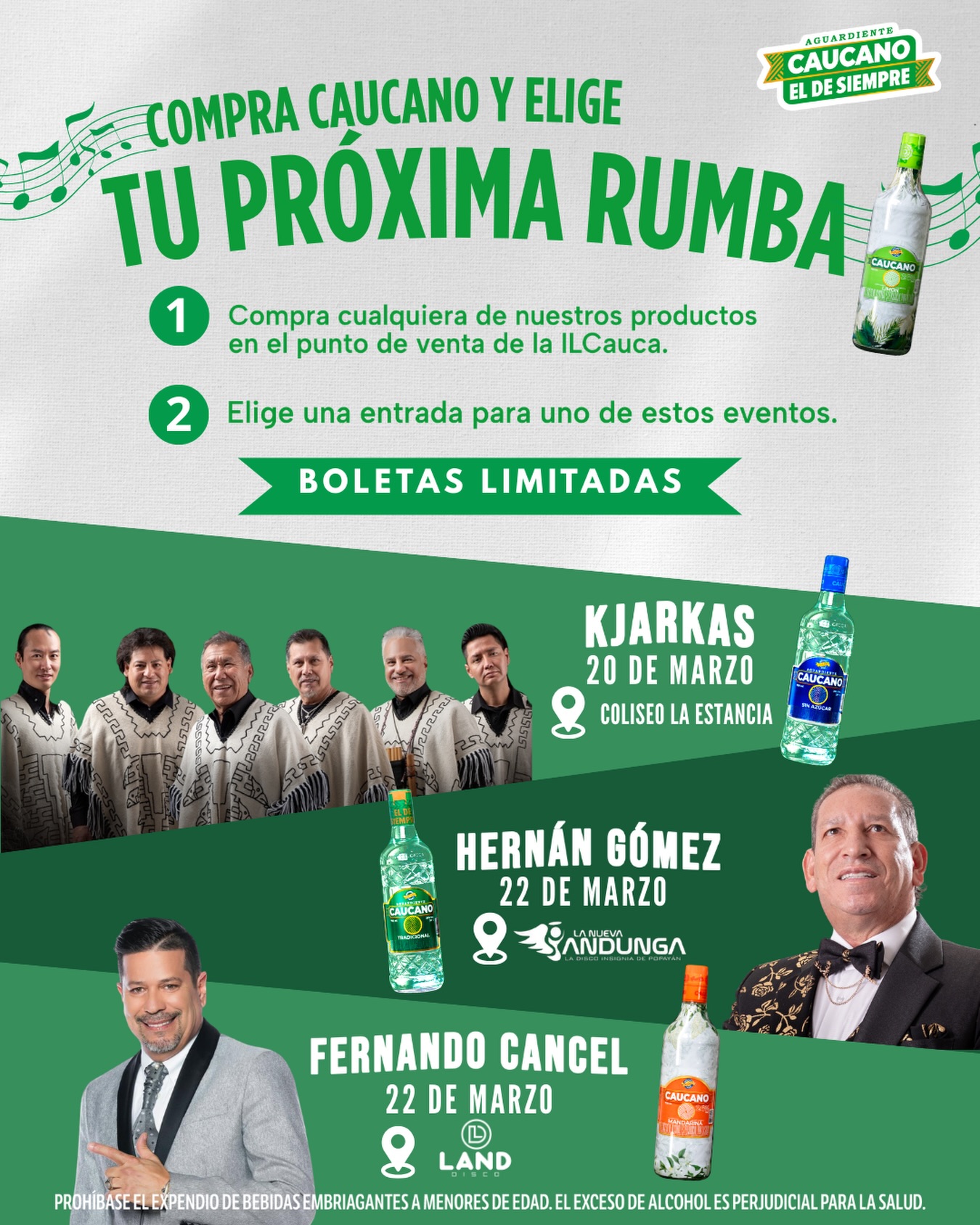                                              🎉 ¡Compra Caucano y elige tu próxima rumba!
                                                