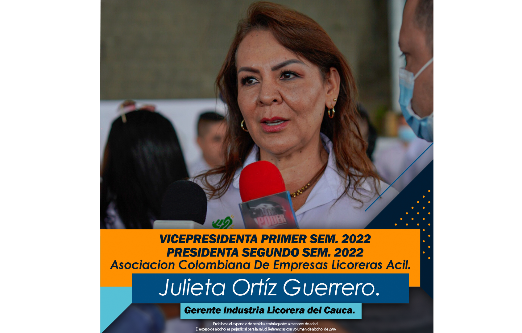                                              Vicepresidenta y próxima presidenta de la junta directiva de la ACIL 2022
                                            